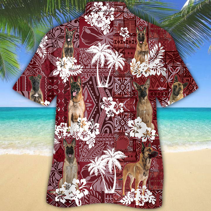 Belgian Malinois Hawaiian Shirt/ Coolspod Dog Hawaiian Shirt Short Sleeve For Men Women