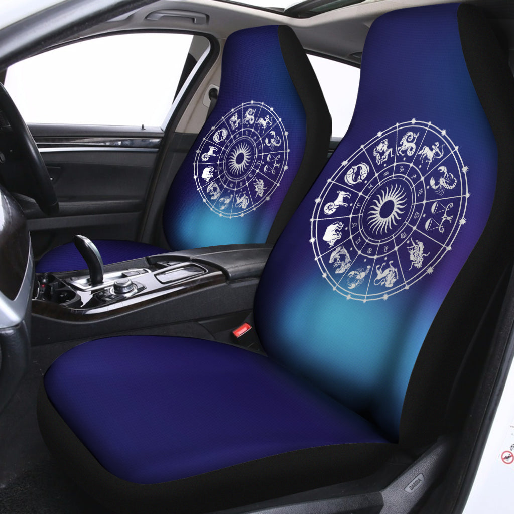 Zodiac Horoscopes Print Universal Fit Car Seat Covers