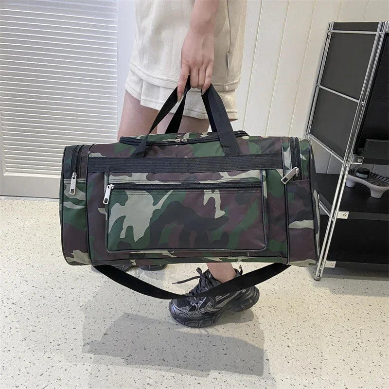 Waterproof Camo Fitness Bag