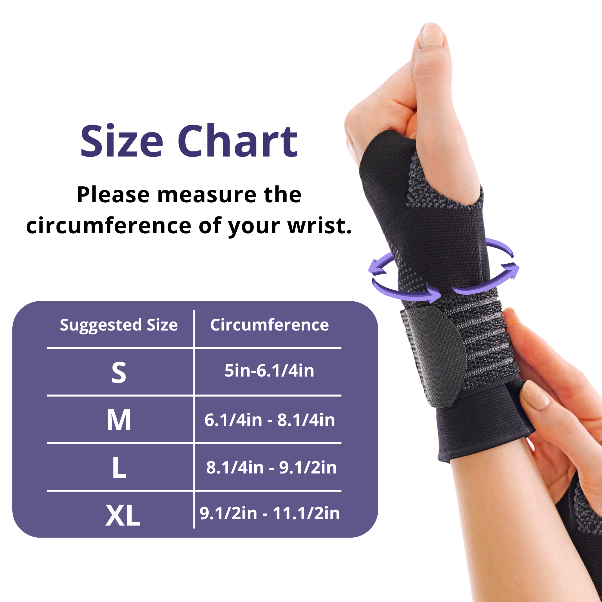 Adjustable Velcro Wrist Support Brace