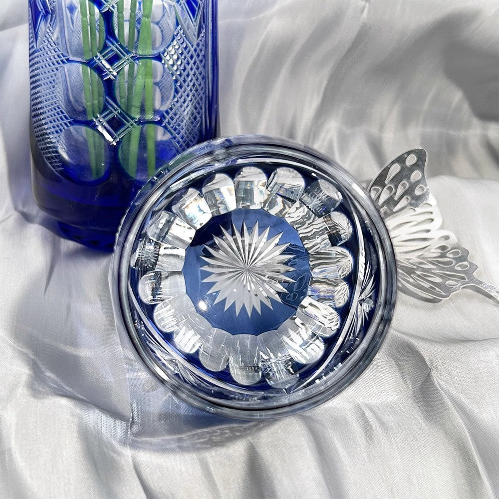 JAPAN Edo Kiriko Whiskey Glass