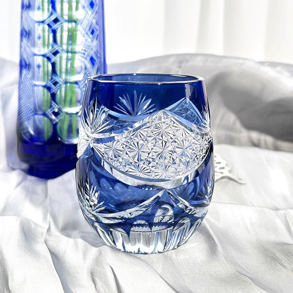 JAPAN Edo Kiriko Whiskey Glass