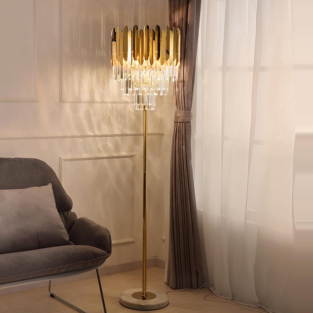 Postmodern Aqsa Crystal Floor Lamp