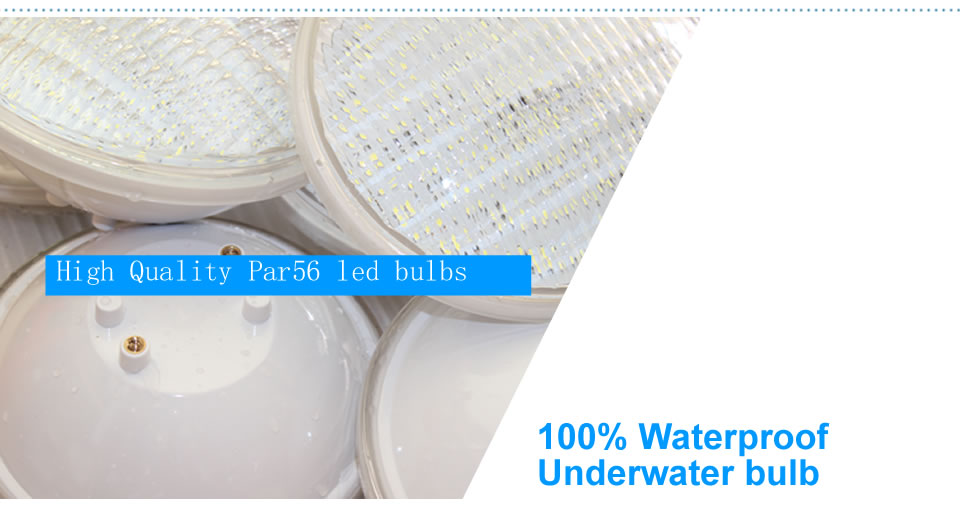 Ip68 Led Swimming Pool Light Par56 Led Waterproof Underwater Light 24W 36W RGB +Remote Controller Pond Lights AC DC 12V Piscina