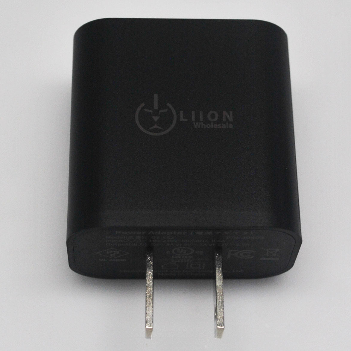 Liion Wholesale QC3.0 Quick Charge 3.0 5V 3A 18W USB Wall Adapter - UL Listed