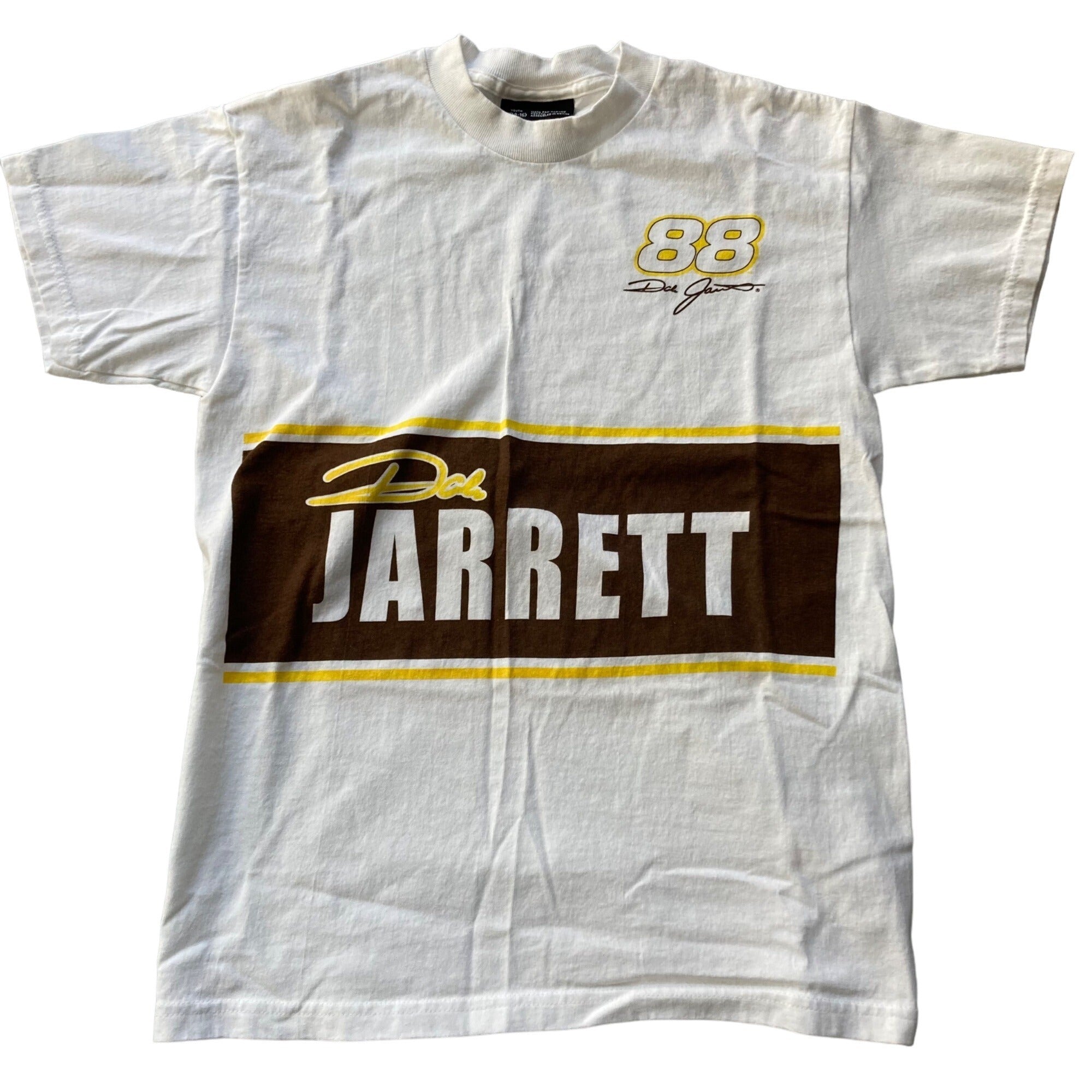 Vintage Dale Jarrett NASCAR UPS T-Shirt Youth Size L Chase Authentics #88 NICE!