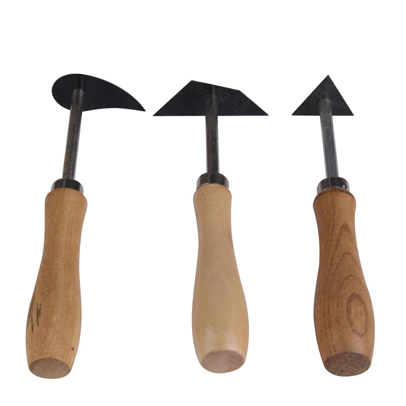 Tungsten Steel Pottery Fettling Knife  (3Pcs)