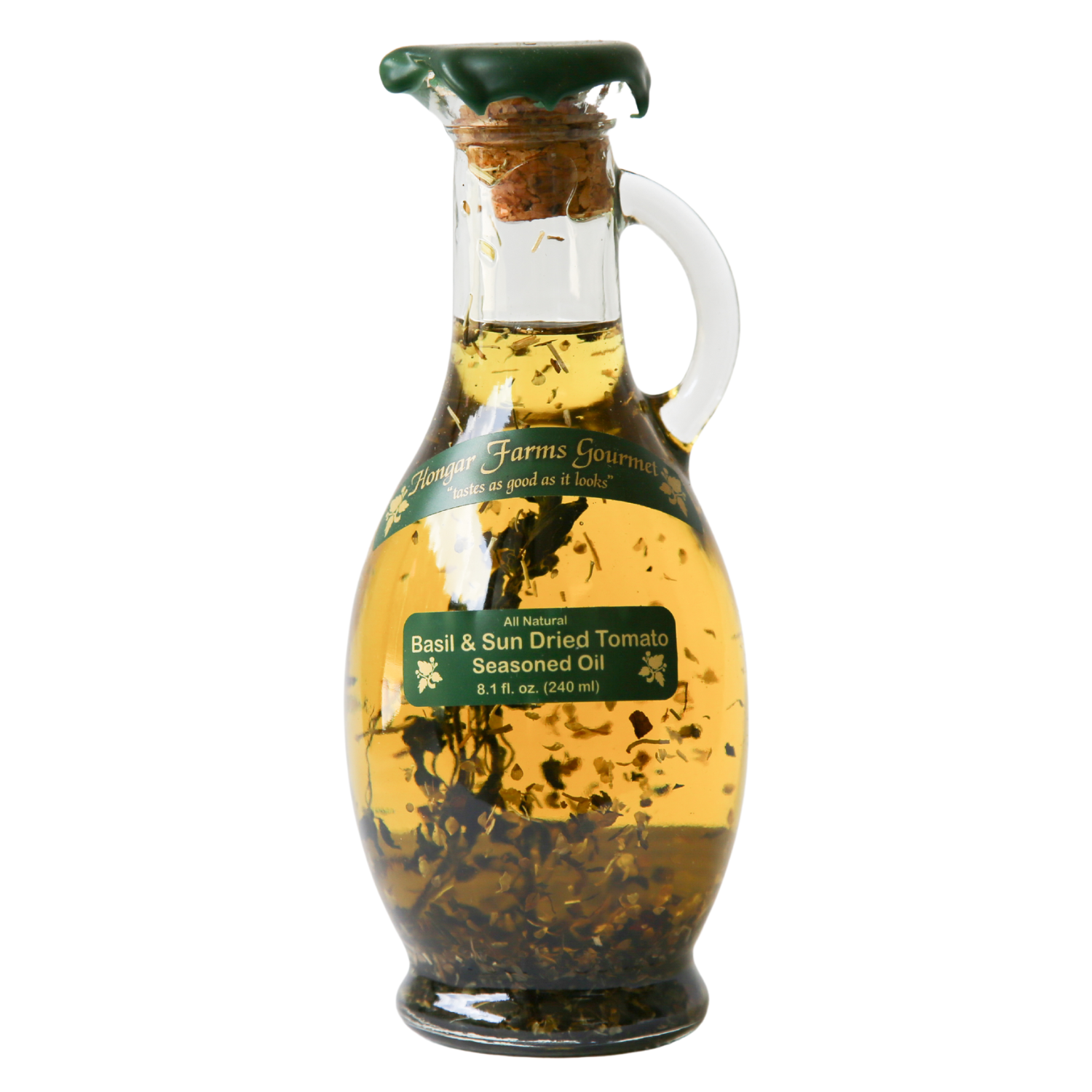 Hongar Farms Basil & Sun Dried Tomato (Cruet) 250 ml