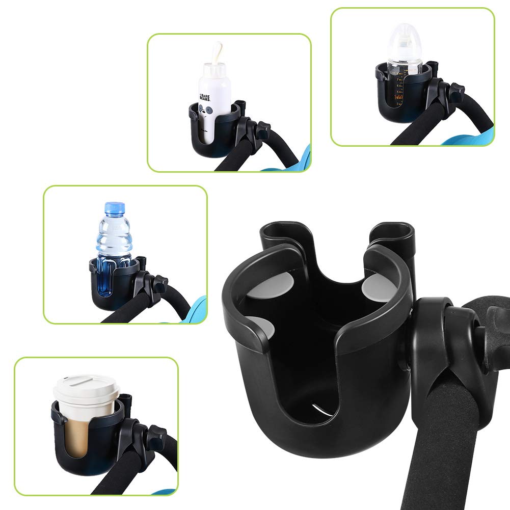 2-in-1 Baby Stroller Cup Holder with Phone Case