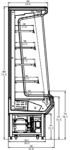 Coldline SOC-76-220-W 76