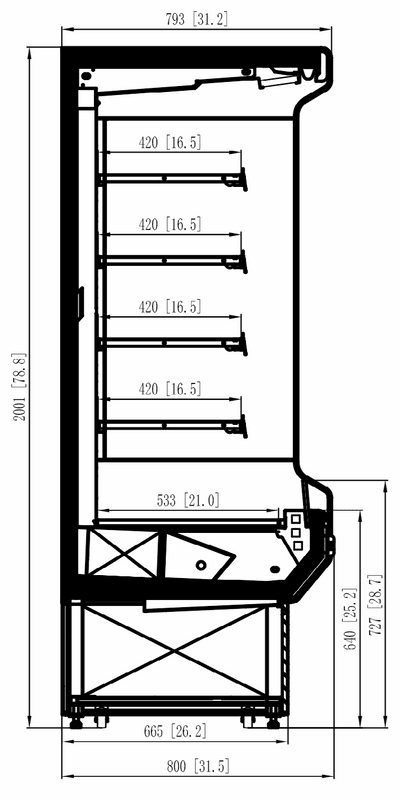 Coldline SOCD-51-B 51