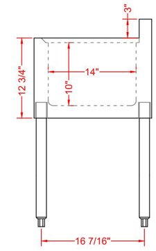 Prepline BAR-2C-L Stainless Steel 2 Bowl Underbar Hand Sink with Faucet and Left Drainboard- 36