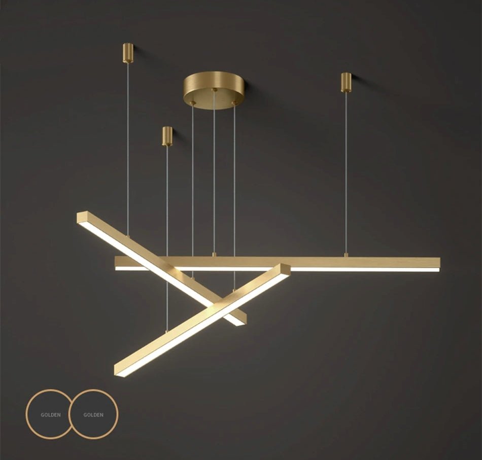 Fancy? Hall strip minimalist long line chandelier for dining living room, living room