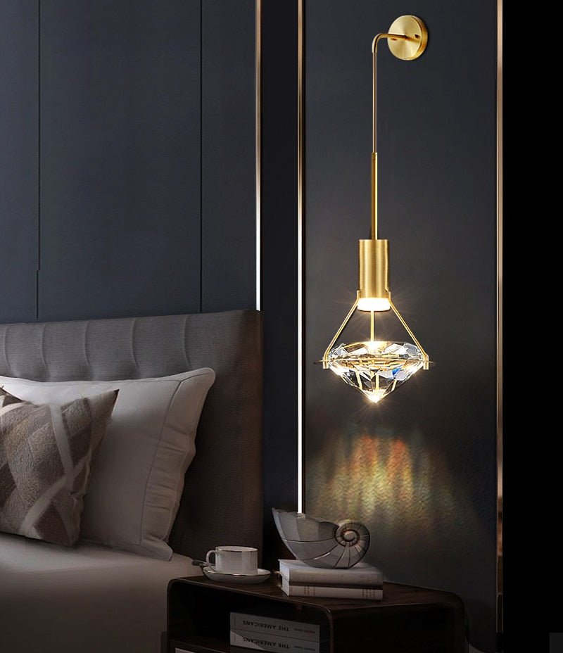 Fancy? High quality copper hanging light fixture for wall