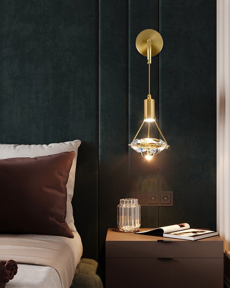 Fancy? High quality copper hanging light fixture for wall