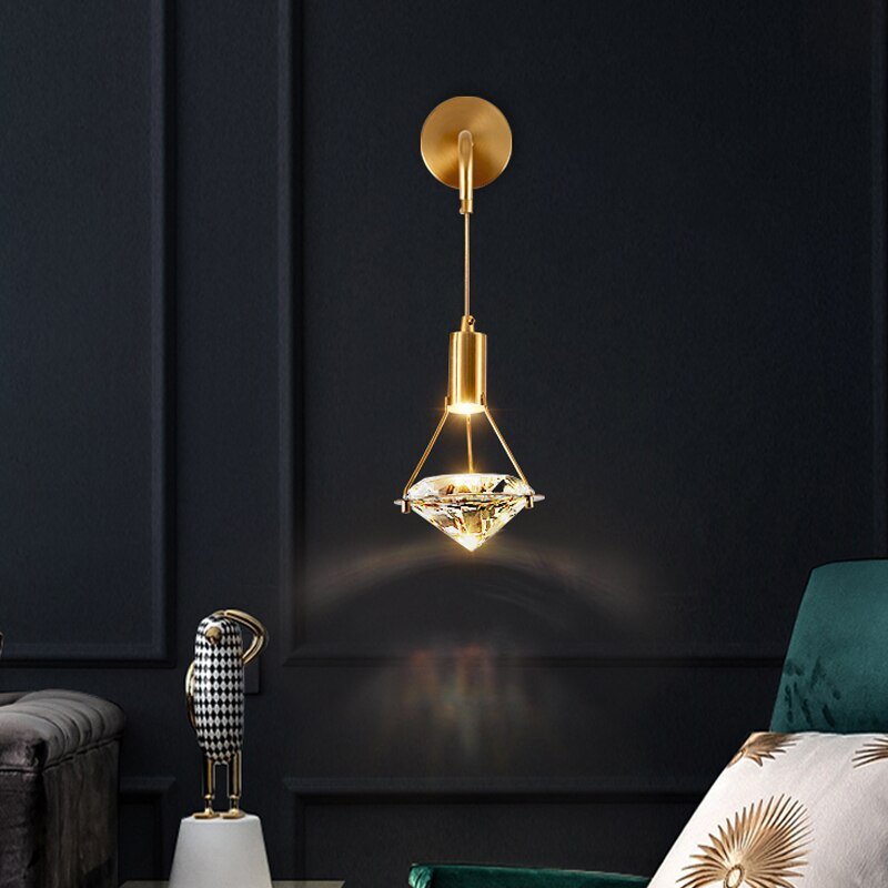 Fancy? High quality copper hanging light fixture for wall