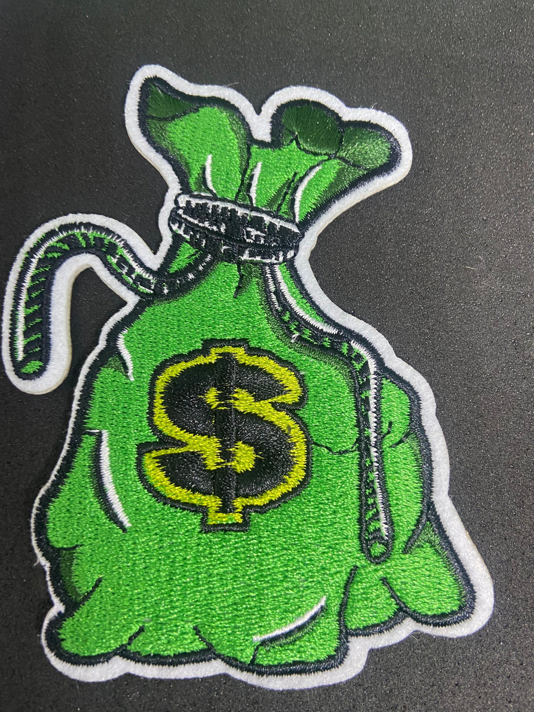 Money Bags|Burning Cash|Money Stack| Iron on  Patch Collection