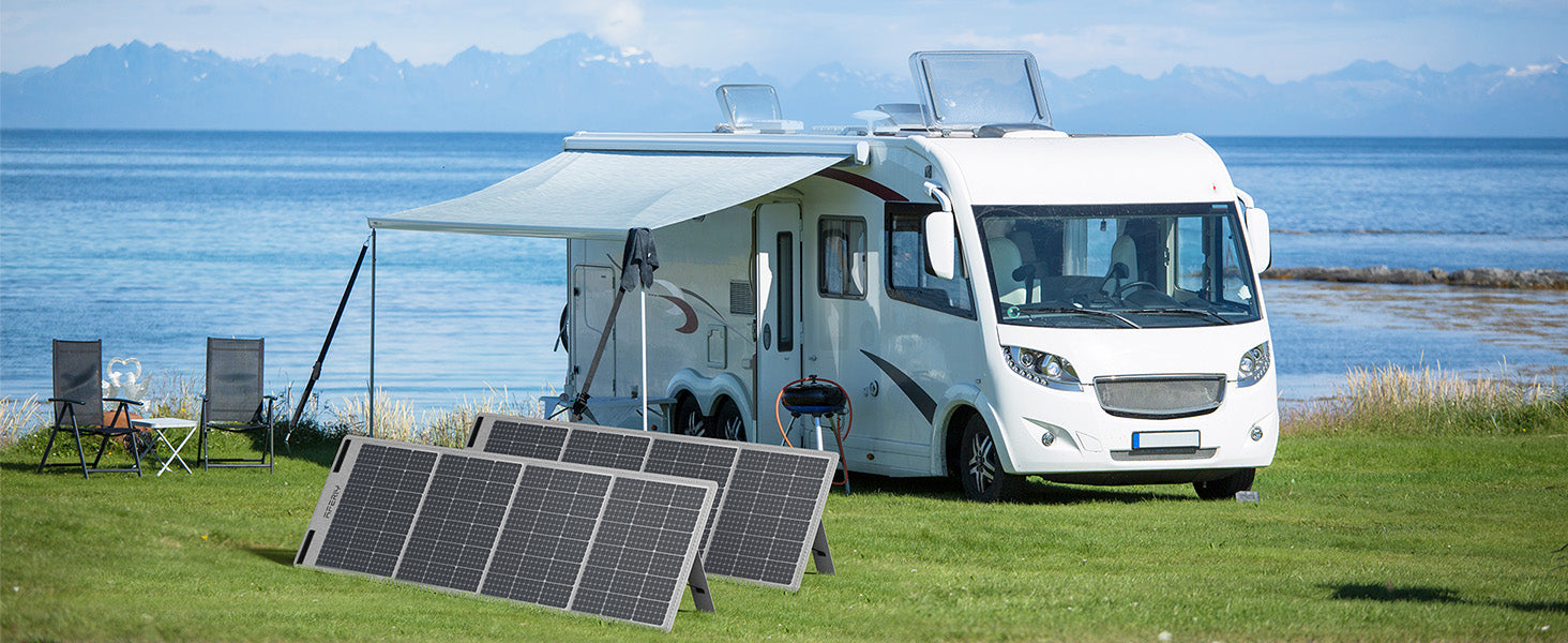 Aferiy 200W portable foldable solar panel is your reliable power solution for home backup and off-grid