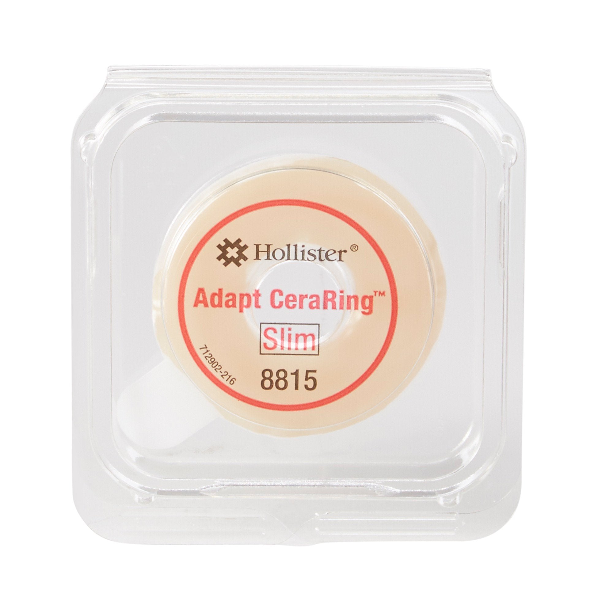 Hollister Adapt CeraRing Precut Skin Barrier Ring - 2 Inch Diameter, Beige - Infused with Ceramide