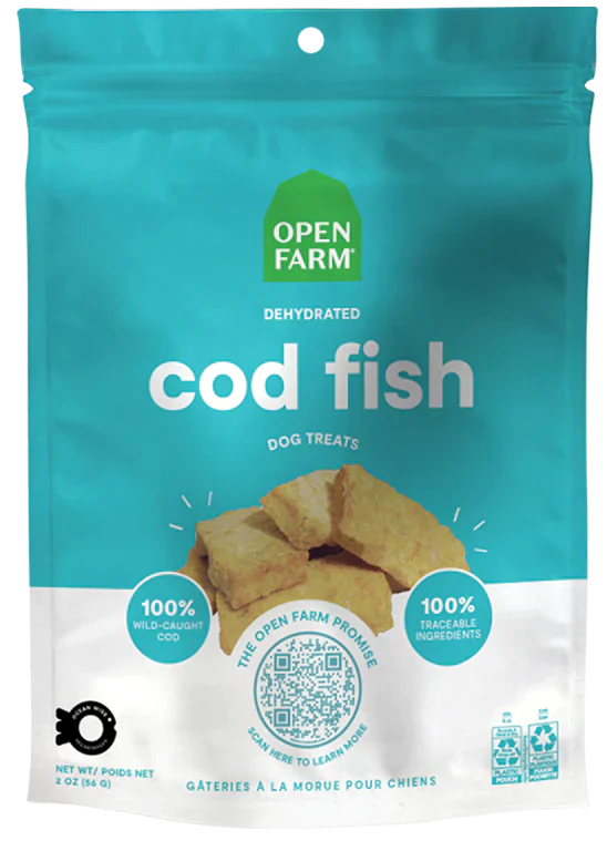 Open Farm Dehydrated Cod Fish Treats