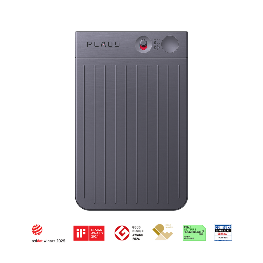 PLAUD NOTE Enregistreur vocal IA optimisé
