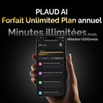 Abonnement annuel illimité PLAUD AI