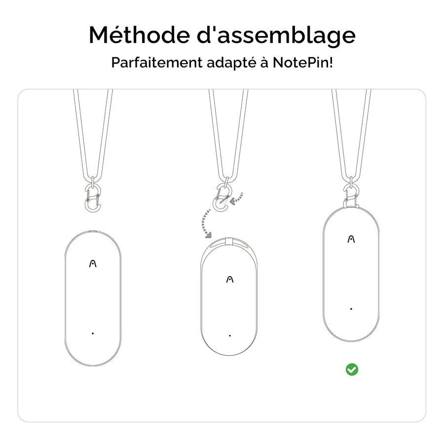 PLAUD NotePin Dragonne