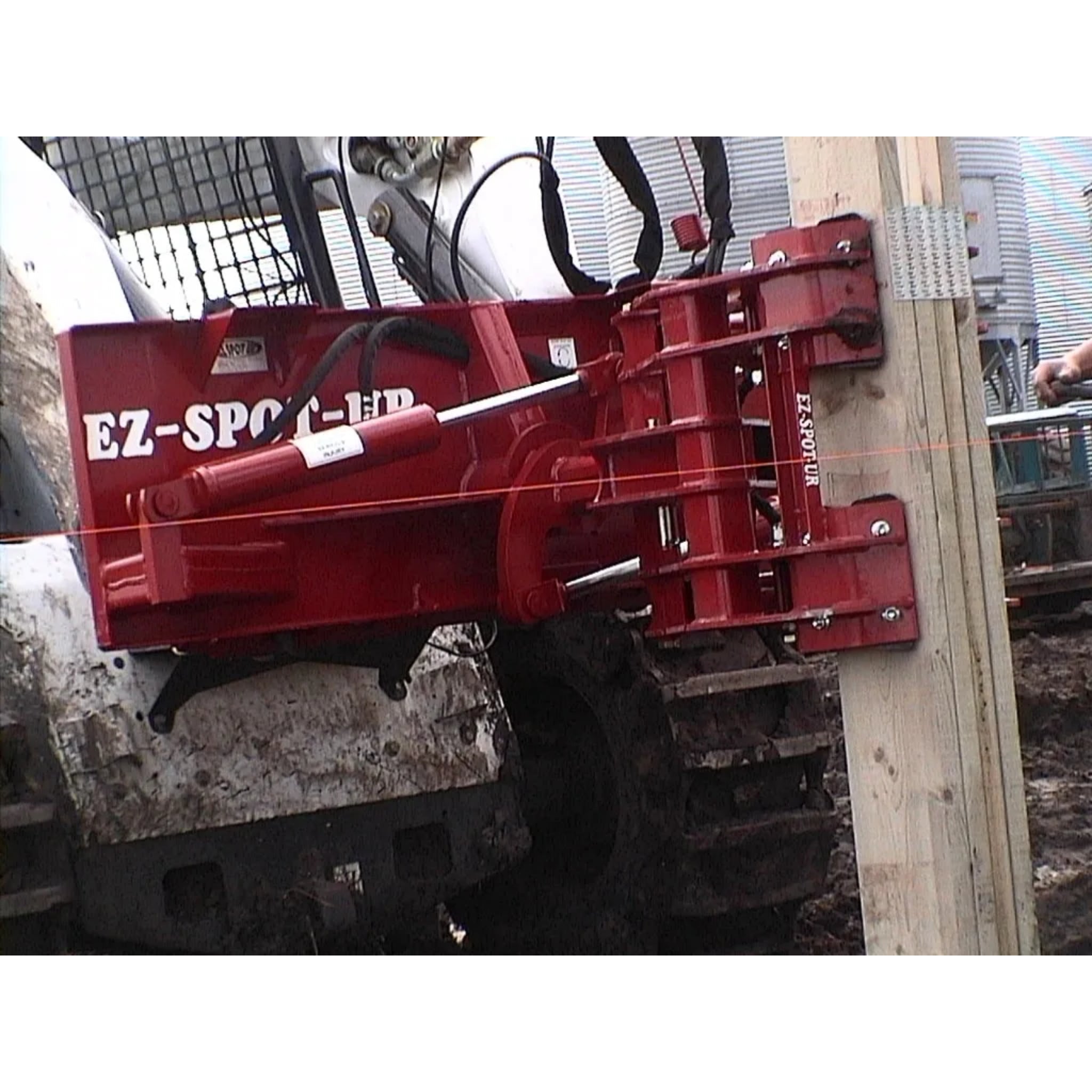 EZ SPOT UR Skid Steer Double Pole Claw