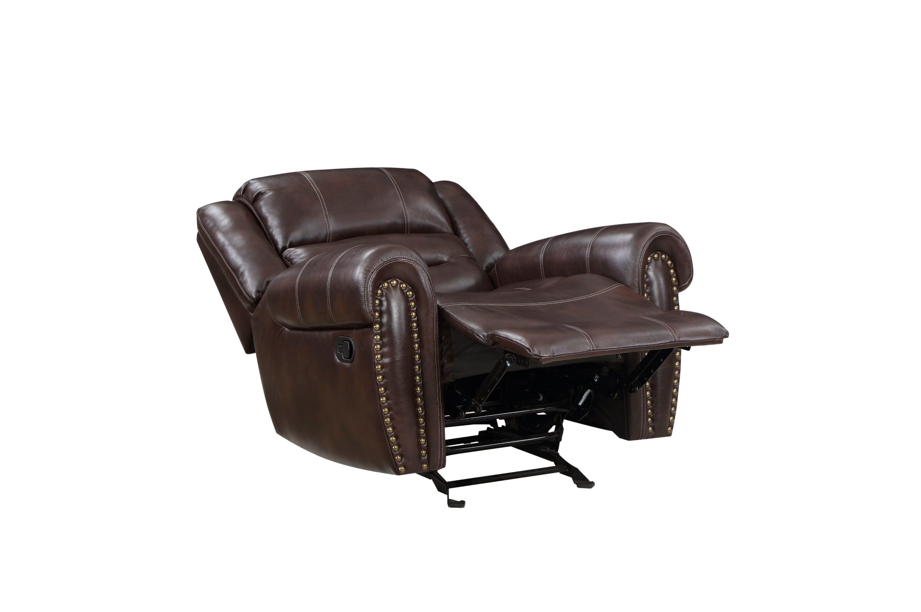 Center Hill Brown Reclining Living Room Set