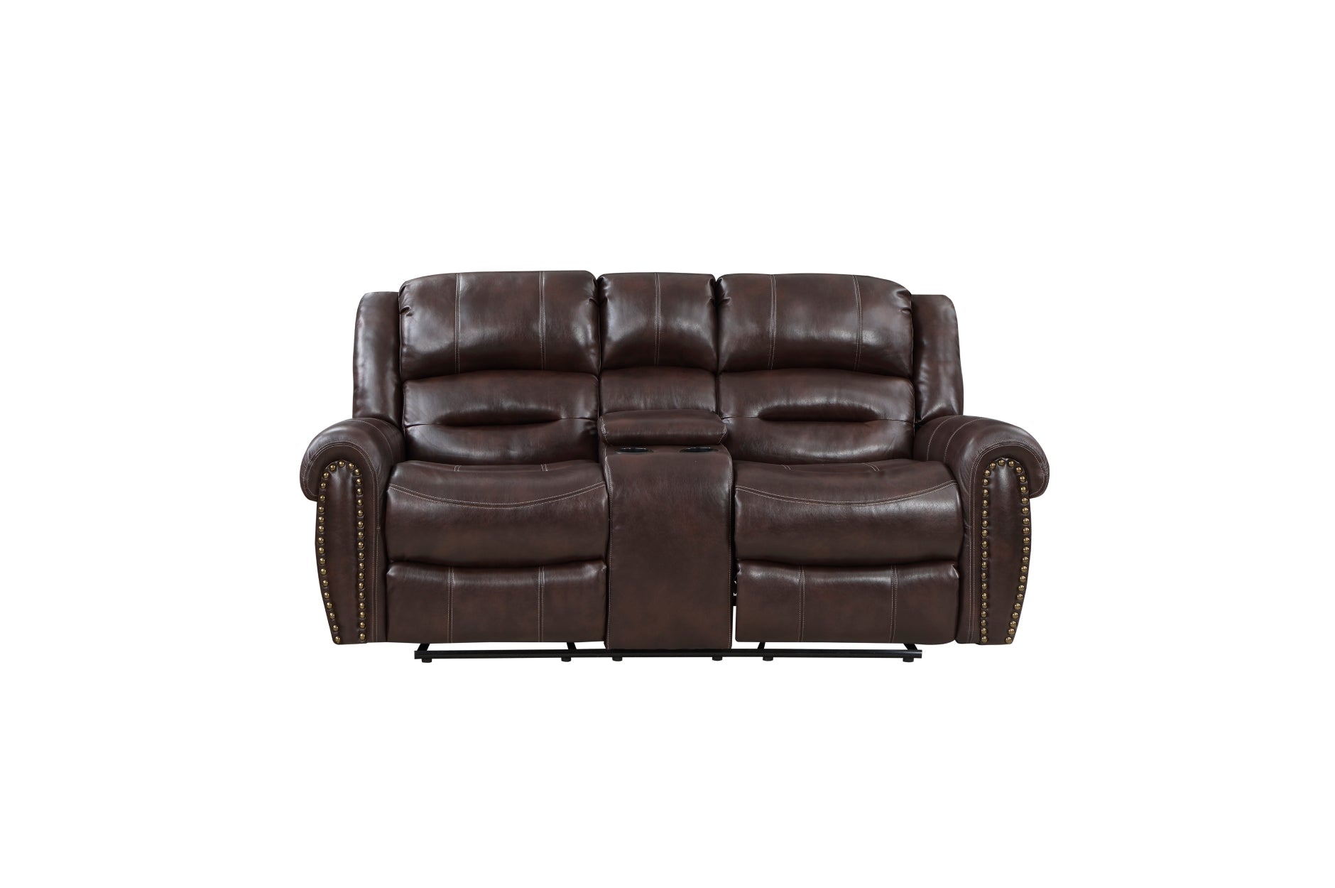 Center Hill Brown Reclining Living Room Set