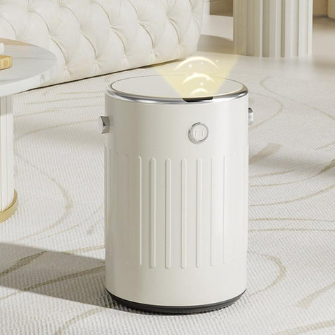 High - Tech Smart Living Room Trash Can with 360 - Degree Sensor and Low Noise Operation - mrbin