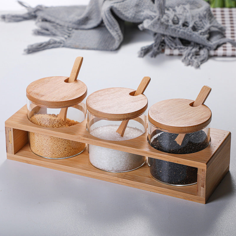 Bamboo Delight Spice Rack
