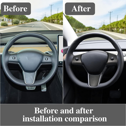 Tesla Model 3/Y Steering Wheel Cover