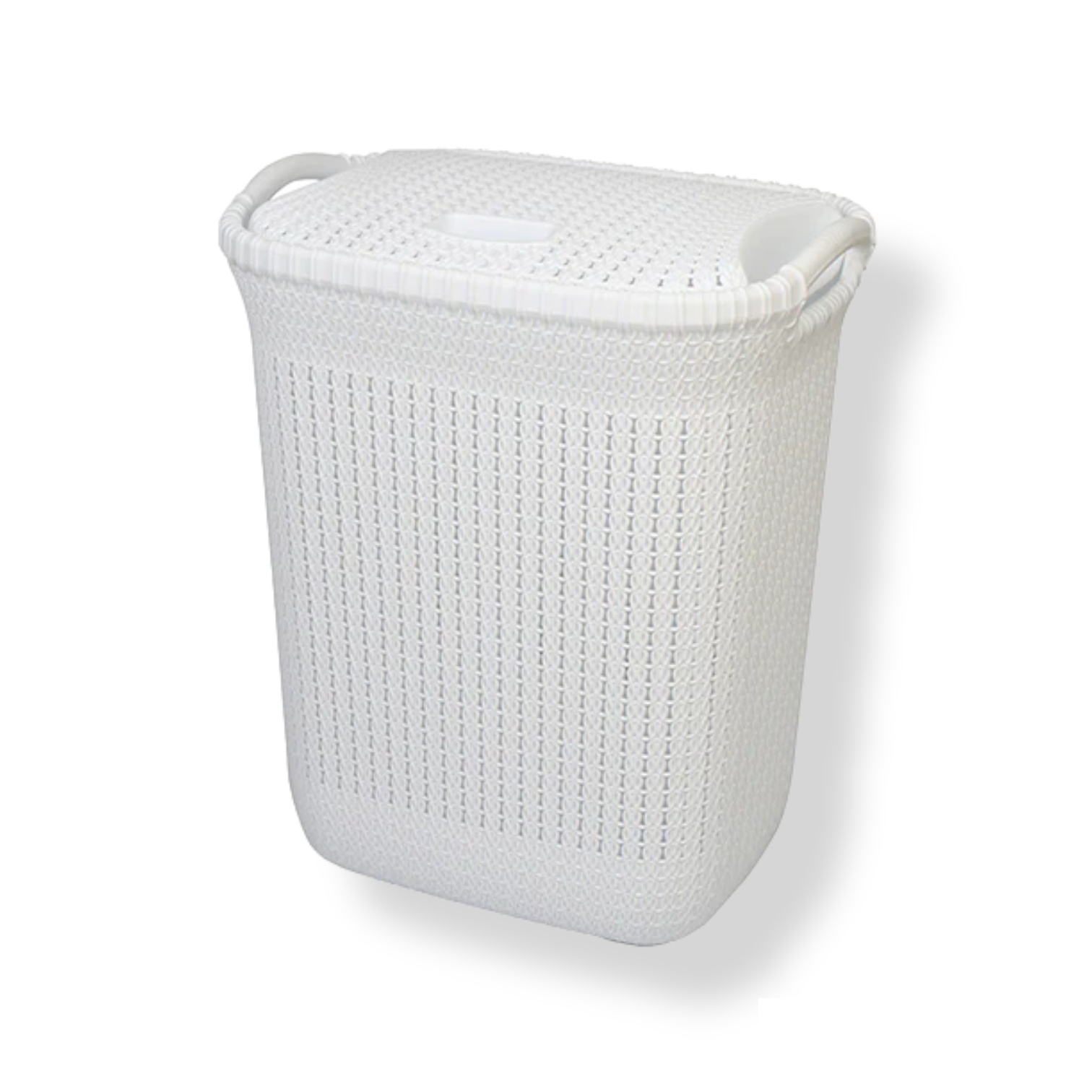 Knit Design Laundry Basket