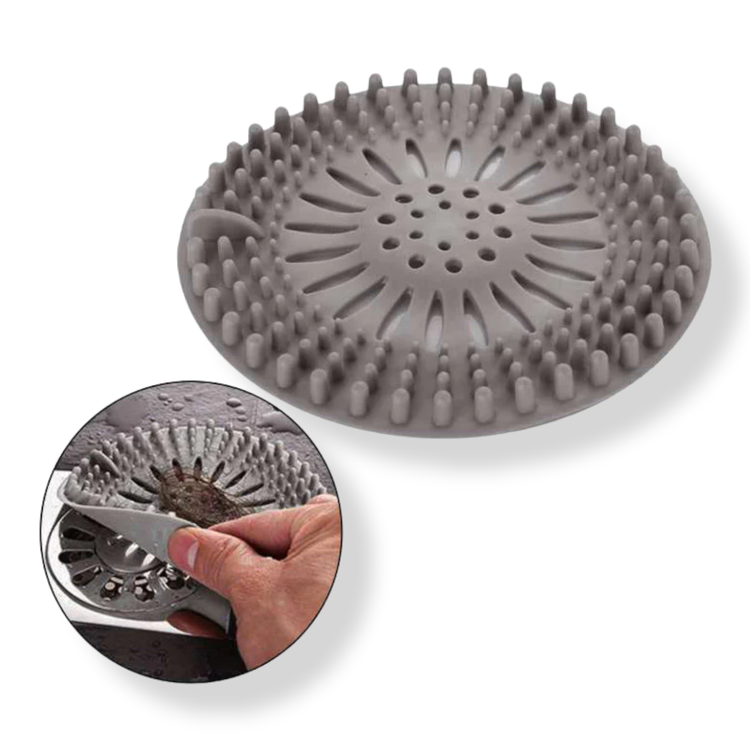 Silicone Strainer and Hair Catcher