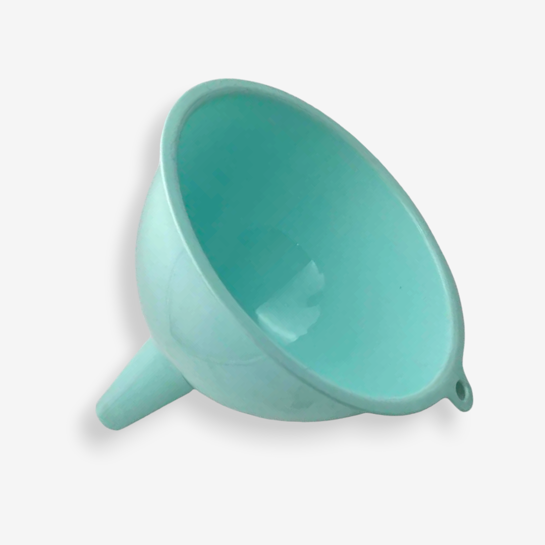 Colorful Plastic Funnel; Diameter=22 cm