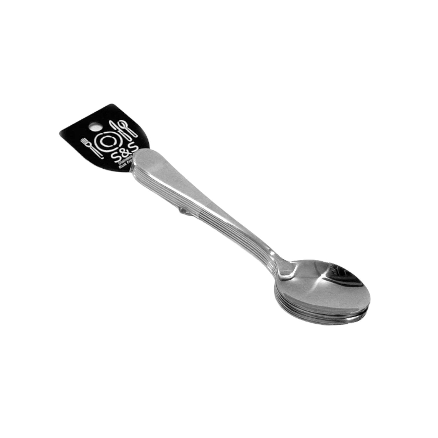 Plain Dinner Spoons X6.