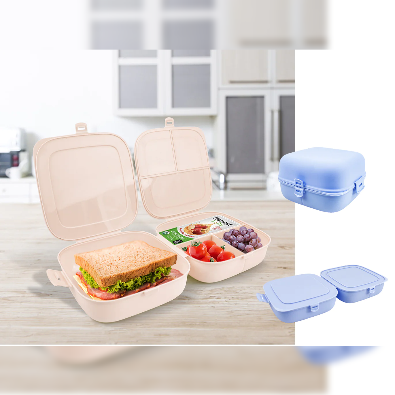 Double Lid Lunch Box