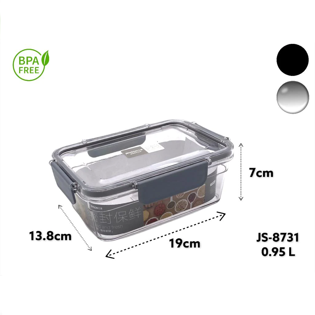 Acrylic Airtight Rectangular Food Storage Box