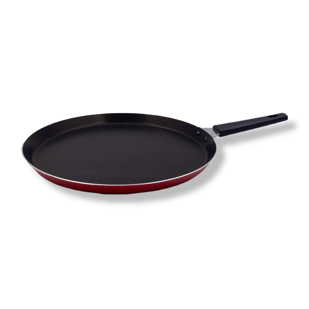 Nouval Aluminum Red Crepe Pan - Different Sizes Available
