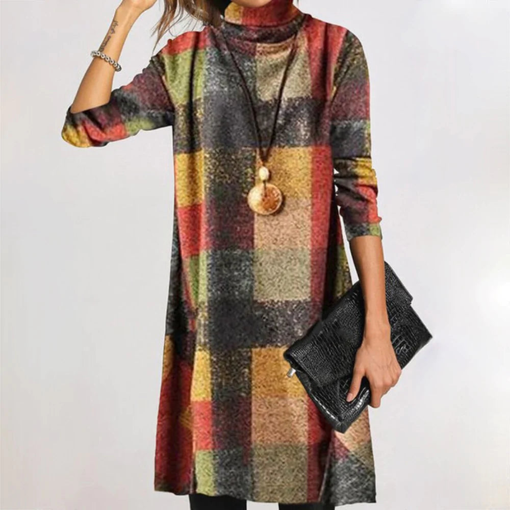 Eva Janssen? - Elegant Multicolor Dress