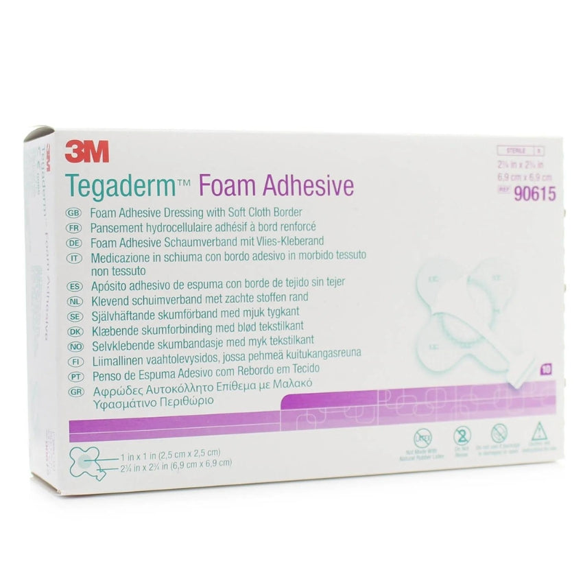 Tegaderm High Performance Foam Adhesive Dressing, 2-3/4