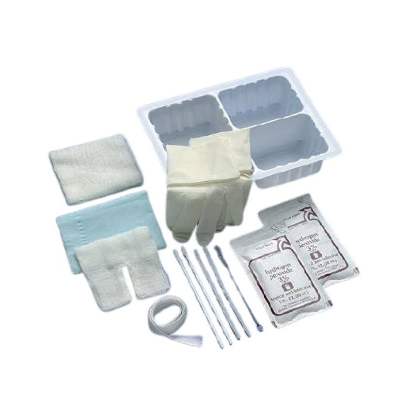 Sterile Tracheostomy Care Tray with Hydrogen Peroxide