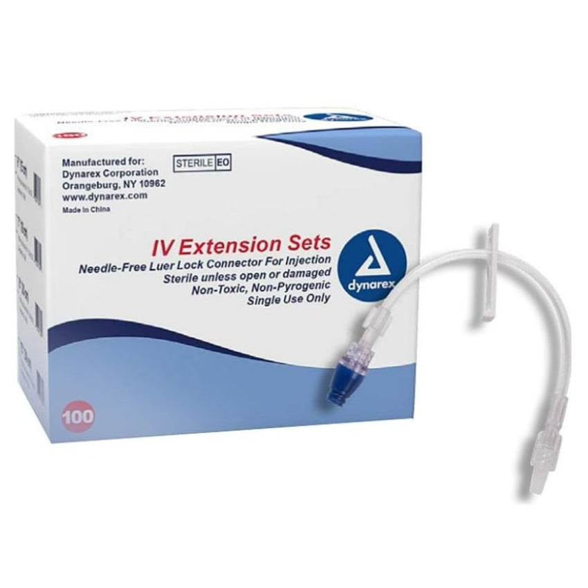IV Extension Set w/ Needle-Free Luer Lock Connector