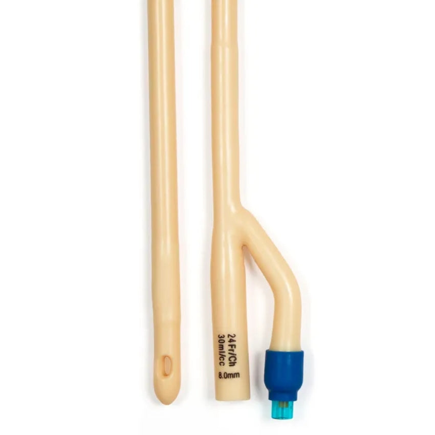 Silicone-Coated 2-Way Foley Catheters