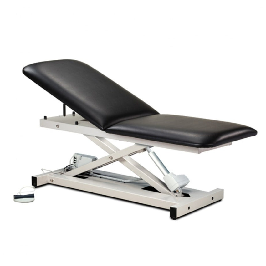 XL Bariatric Open Base Power Exam Table with Adjustable Backrest