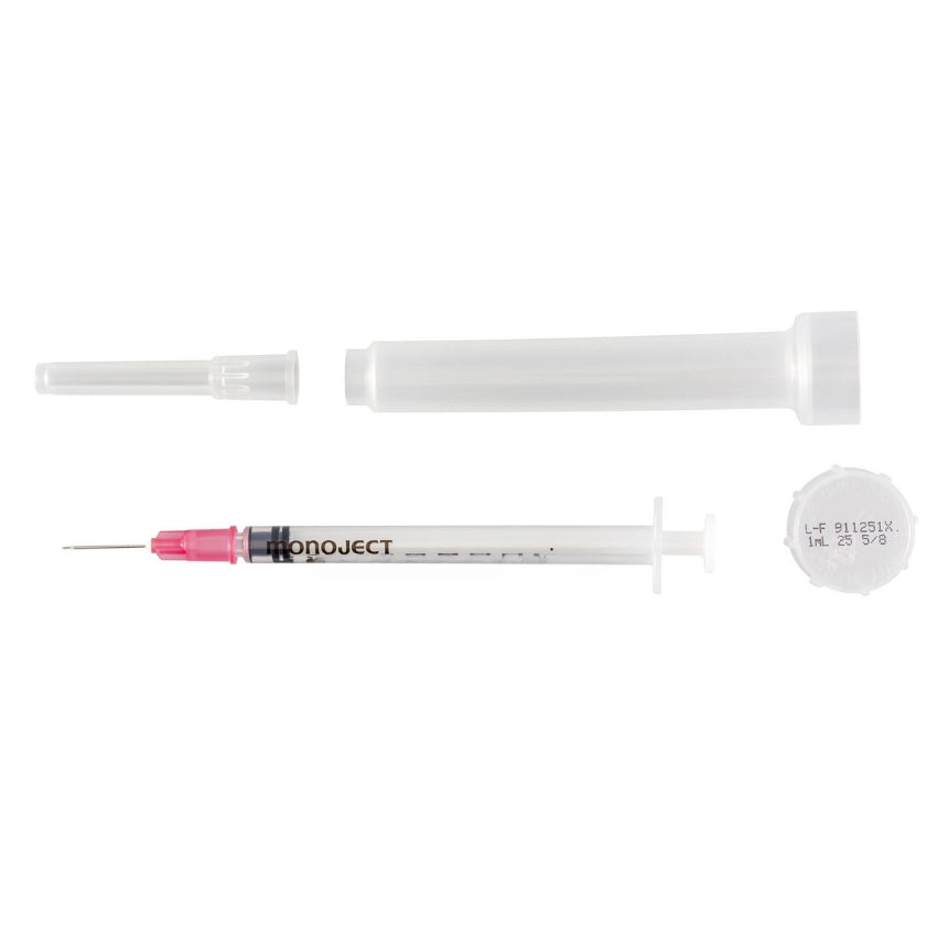 Monoject Rigid Pack Tuberculin Syringes