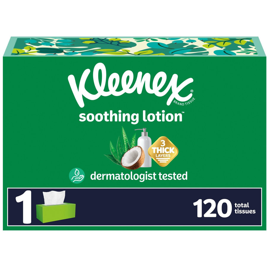 Kleenex Facial Tissue Lotion - 24 Pack