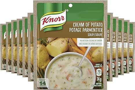 Knorr Lipton Soup Mix Cream Of Potato (12 X 74G)