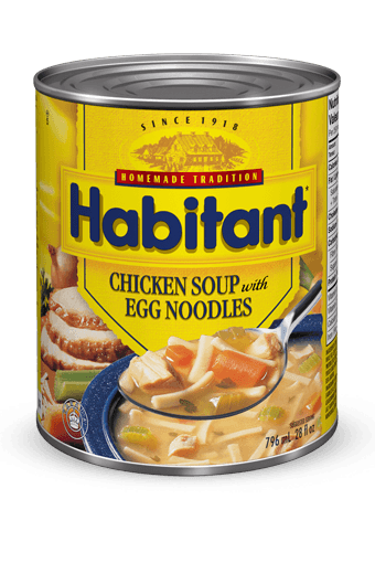 Habitant Soup Chicken Noodle - 24 Cans, 796Ml Each